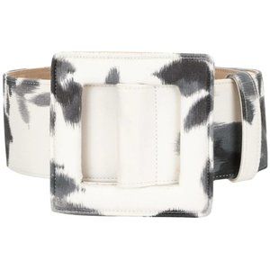 Carolina Herrera tie-dye print belt